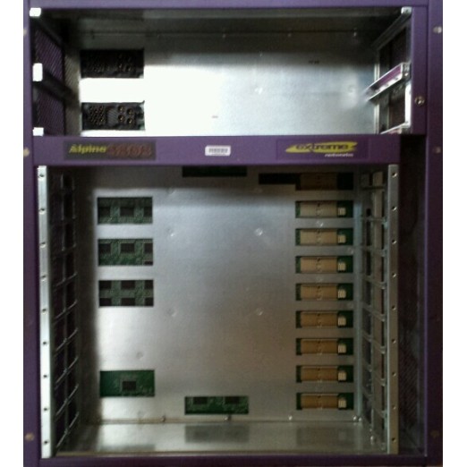 Extreme Networks 45080 Alpine 3808 9-Slot Chassis Empty