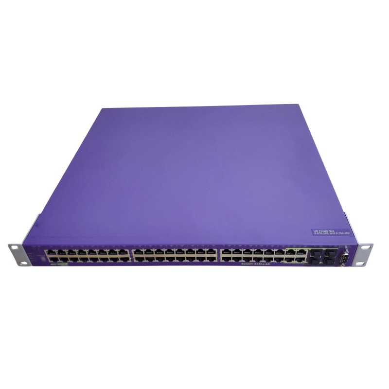 Extreme Networks X450A-48T 48-Port Managed Gigabit Switch MISS - 48 RJ45 Ports, Layer 2 Management