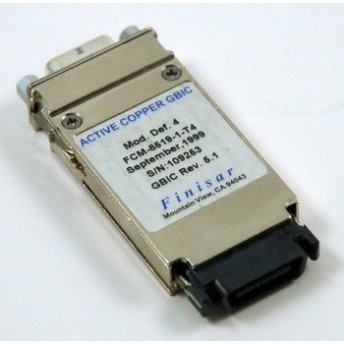 Finisar FCM-8519-1-T4 Copper GBIC Transceiver 1000BASE-CX Plug-In Module