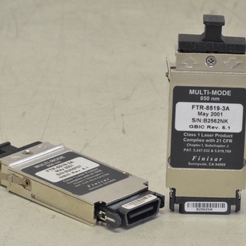 Finisar FTR-8519-3A Multi-Mode MM 850nm GBIC Transceiver 1000Base-SX