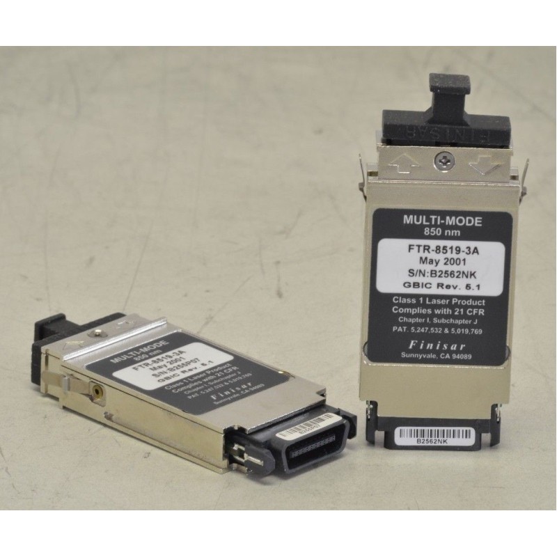 Finisar FTR-8519-3A Multi-Mode MM 850nm GBIC Transceiver 1000Base-SX