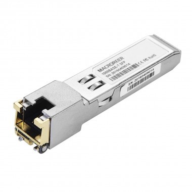 1000Base-T Ethernet SFP Module, RJ45 Connector
