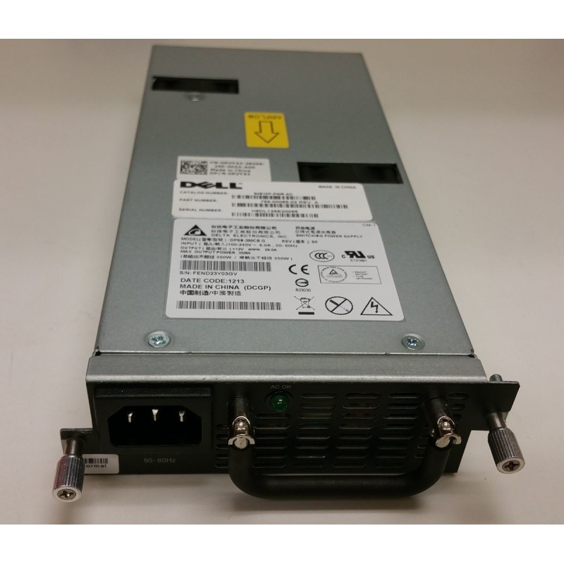 Force10 Networks S4810P-PWR-AC S4810 Normal Airflow, AC Power Supply