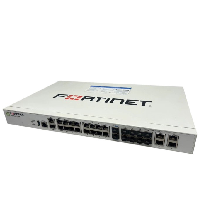 Fortinet FG-100F FortiGate-100F Network Firewall Appliance - 20 Gbps Throughput, 12-Port Gigabit Ethernet, Integrated SD-WAN Fortinet FG-100F FortiGate-100F Network Firewall Appliance - 20 Gbps Throughput, 12-Port Gigabit Ethernet, Integrated SD-WAN