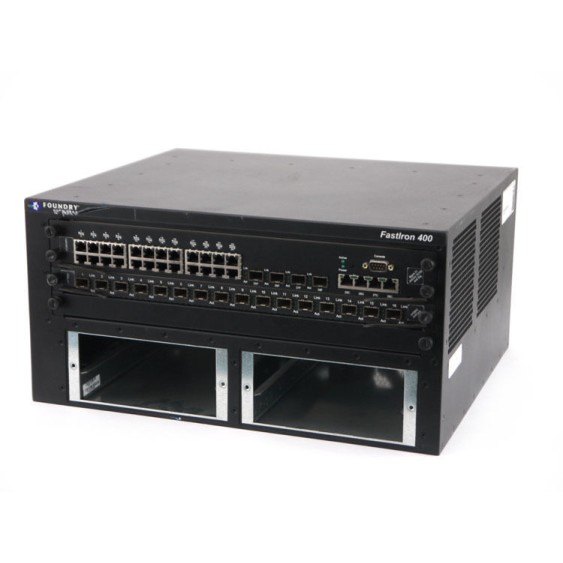 Foundry Networks B4000 FastIron II FI4000 Network Switch 4-Slot Switch -- Variety of Configurations Available