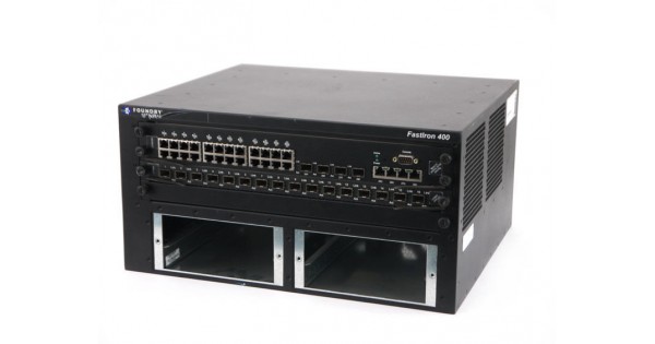 Foundry Networks B4000 FastIron II FI4000 Network Switch 4-Slot Switch