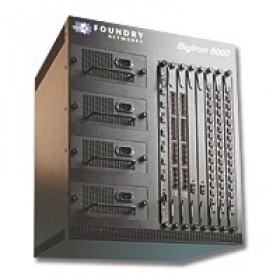 Foundry 8 Slot BigIron Chassis Only, No Modules, No Power Supplies