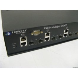 Foundry Networks FES12GCF-PREM Fastiron 12-Port Gigabit Layer 3 Switch