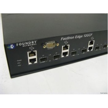 Fastiron 12-Port Gigabit Layer 3 Switch