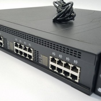 24-Port FastIron Workgroup Switch with 2 Gigabit Ports