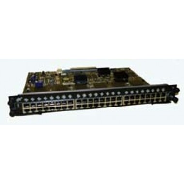 48-Port 10/100Base-TX (RJ45) double-wide FastIron JetCore Module