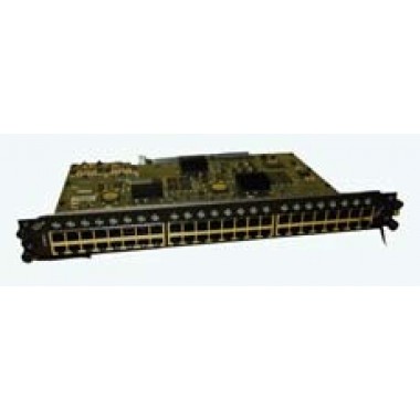 JetCore 48-Port 10/100Base-TX RJ45 double-wide Module for FastIron 400/500/1500 (Release 7.6.05A or later is required to operate this Module)