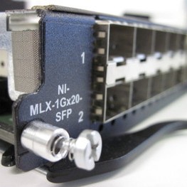 NetIron MLX Series 20-Port FE/GE SFP Module
