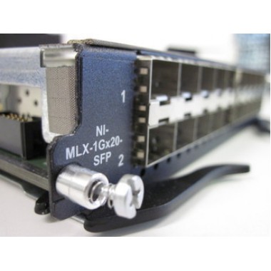 NetIron MLX Series 20-Port FE/GE SFP Module