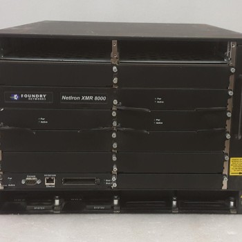 8 Slot NetIron XMR 8000 AC System