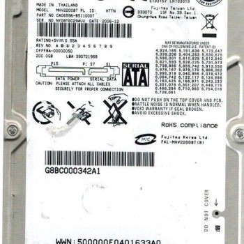 Hard Drive 200GB 4200rpm SATA