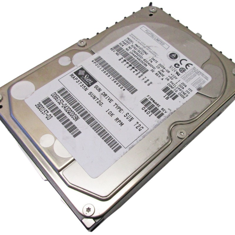 Fujitsu MAP3735NC SCSI Server Hard Drive 3.5 Inches, 10K, 73GB