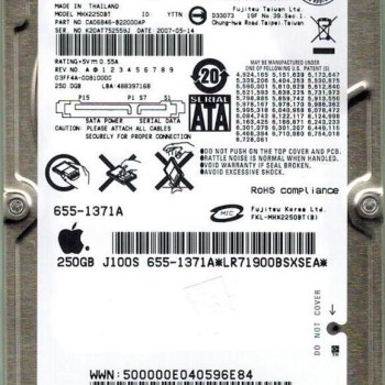 Hard Drive 250GB 4200rpm SATA