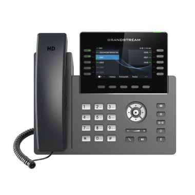 10-Line 5 SIP Office IP Phone PoE Bluetooth
