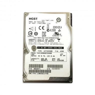 Hitachi/HGST 600GB 10K SAS 2.5-Inch 6Gbs Hard Disk Drive HDD