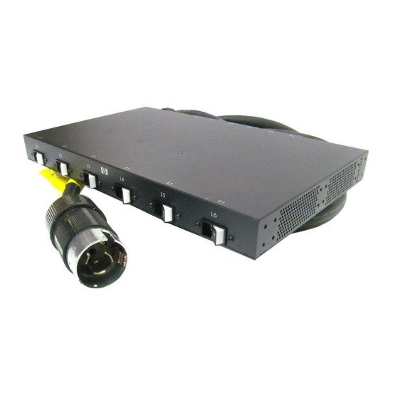 HP 252663-D72 24A High Voltage US/JP Modular PDU with 24A Output and 110-240V Input HP 252663-D72 24A High Voltage US/JP Modular PDU with 24A Output and 110-240V Input
