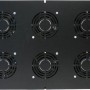110V Fan Kit Graphite/Black 6-Fan Roof Mount Tray