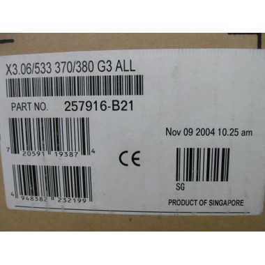 Intel XEON 3.06 GHZ-512KB/533MHZ Processor Kit