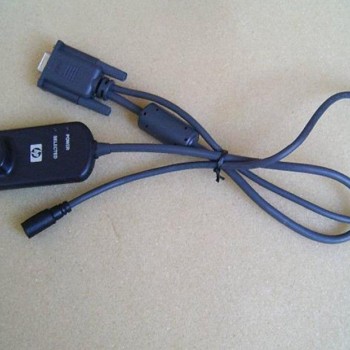 KVM Cat5 Cable with Power Supply, Serial Interface Adapter Cable