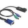 KVM Switch PS/2 Adapter IP Switch CAT5 Cable