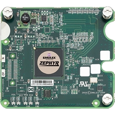 HP 403621-B21 Emulex Lpe1105 4GB 2-Channel FC HBA for HP C-class Blade Server