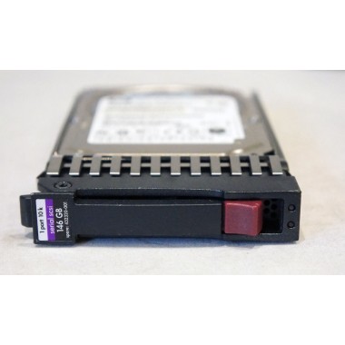 146GB Hot-Plug Single-port SAS hard disk drive - 10,000 RPM, 3Gb/sec transfer rate, 2.5-inch small form factor (SFF)