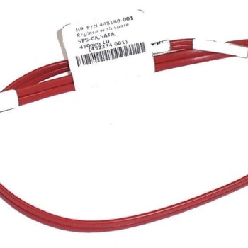 SATA Optical drive / Hard Drive data Cable - Straight Connector to right angle Connector, 450mm (17.7 inches) long