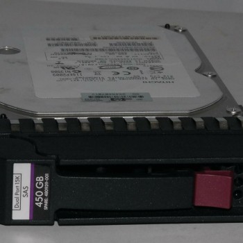 AJ737A MSA2 450GB 3G 15k DP LFF 3.5 SAS HDD Hard Disk Drive