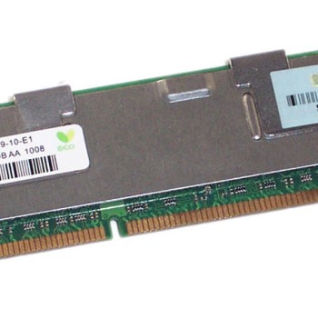 4GB, 1333MHz, PC3-10600R-9, DDR3, dual-rank x4, 1.50V, registered Dual in-Line Memory Module (RDIMM)