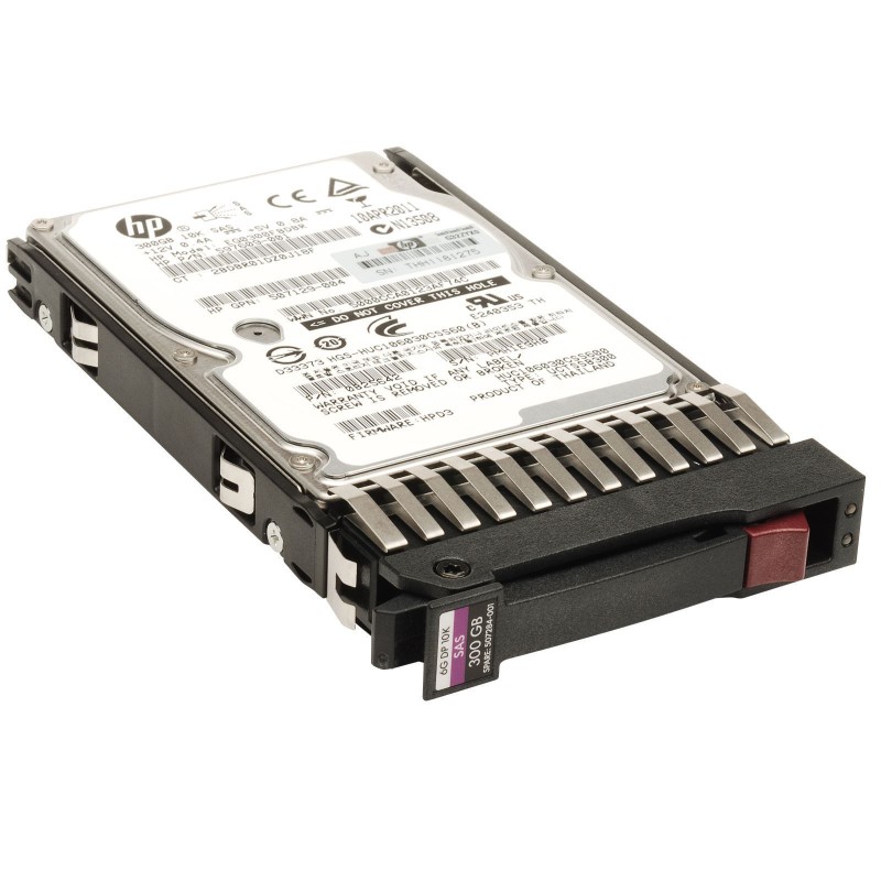 HP 507127-B21 300GB 6G 10K RPM SFF (2.5) Dual Port Enterprise Hard Drive