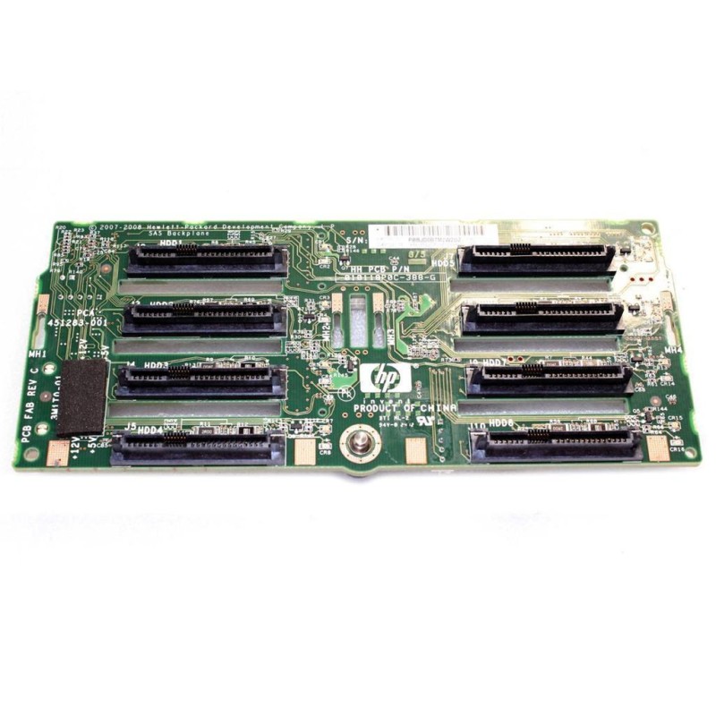 HP 507690-001 8-Bay SAS Backplane Board for DL380 G6 DL380 G7 DL385 G7