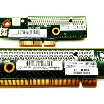 PCIe riser Card - x4, low-profile (LP)