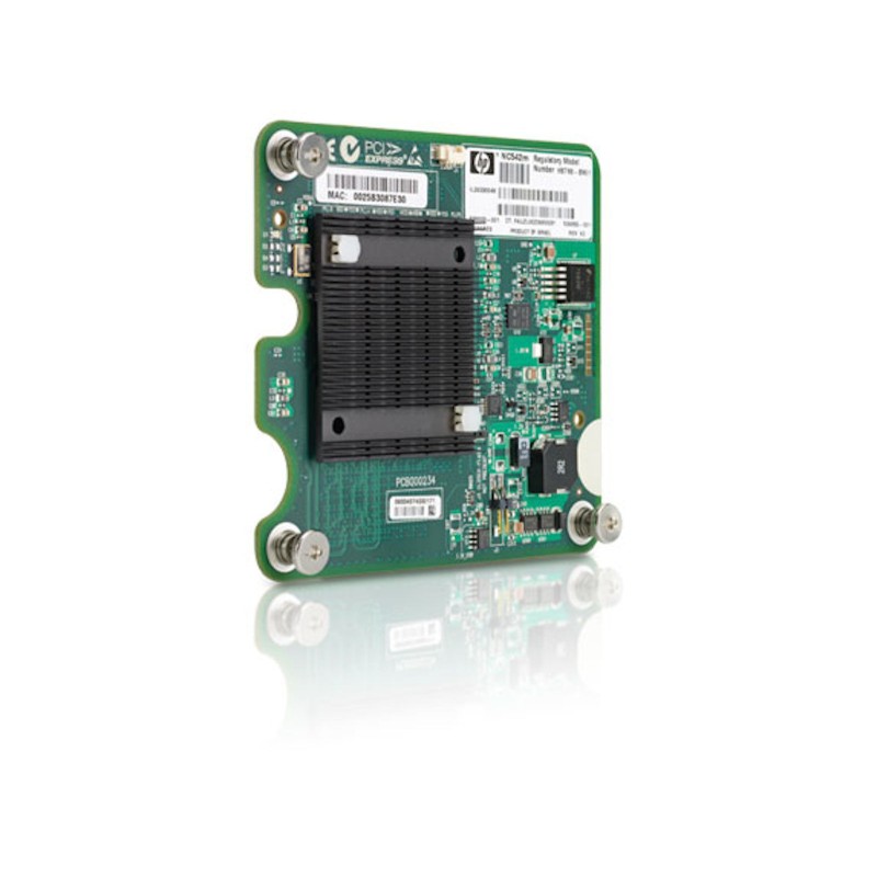 HP 539857-B21 Dual Port Flex-10 PCIe Mezzanine Adapter 542-Meter 10GbE Dual Port KR Adapter