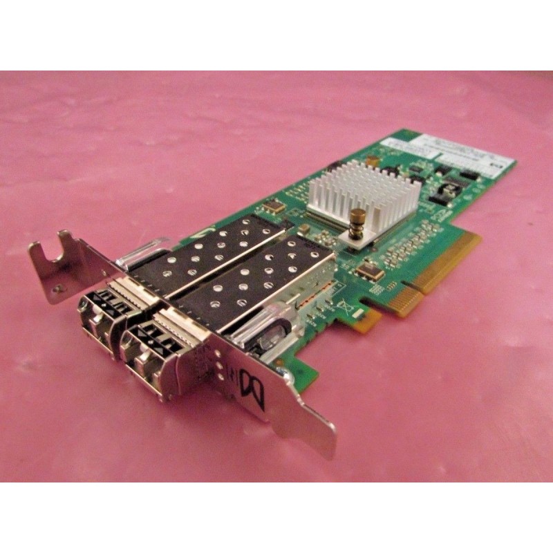 HP 571521-001 82B PCI-e Fibre Channel Dual Port Host bus Adapter, 8Gb/s transfer rate