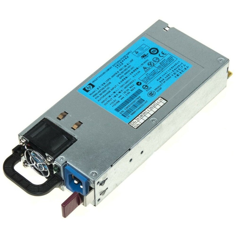 HP 591555-101 DPS-460EB 12V Power Supply HSTNS-PD14 Proliant 460W 499250-101