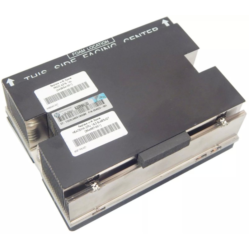 HP 594957-001 BL685G7 Heatsink - for CPU 1 and 2