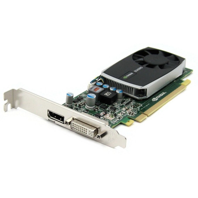 HP 616074-001 NVIDIA Quadro 600 1GB VRAM Graphics Card GPU Video Card 612951-001