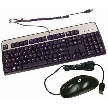 USB BFR-PVC US Keyboard/Mouse Kit Keyboard & Mouse