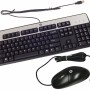 USB BFR-PVC US Keyboard/Mouse Kit Keyboard & Mouse