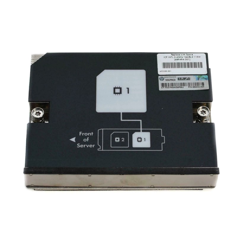 HP 672721-001 HP Proliant BL465C G8 Heatsink for CPU-1 Processor