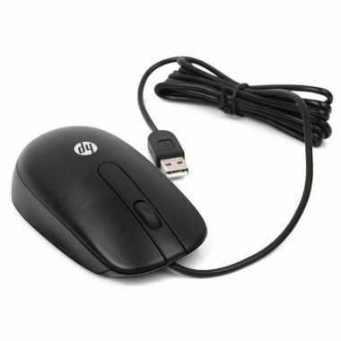 Black USB 2-Button Optical Laser Mouse