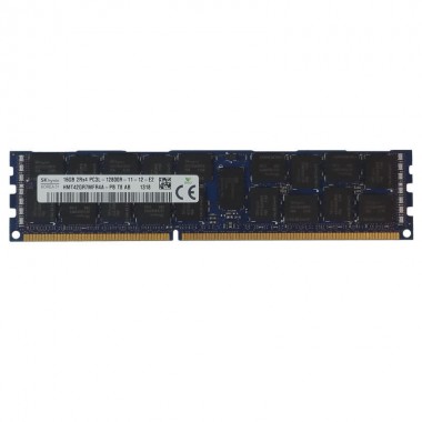 16GB, 1600MHz, PC3-12800R-11, DDR3, Dual-Rank x4, 1.50V, Registered Dual In-Line Memory Module (DIMM)