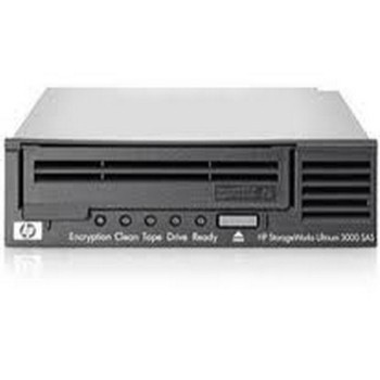 Ultrium 3000 LTO-5 half height LFF Internal SAS tape drive - 3TB compressed capacity, 1TB/hr compressed transfer rates, Linear Tape File System (LTFS), and AES 256-bit hardware encryption (Option EH957B)