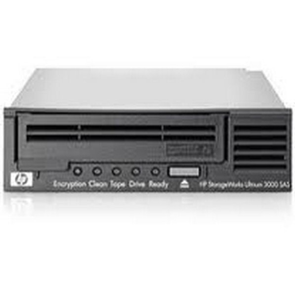 HP 693416-001 Ultrium 3000 LTO-5 half height LFF Internal SAS tape drive - 3TB compressed capacity, 1TB/hr compressed transfer rates, Linear Tape File System (LTFS), and AES 256-bit hardware encryption (Option EH957B)