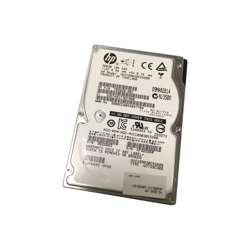 HP 705020-001 300GB 10K SAS Drive